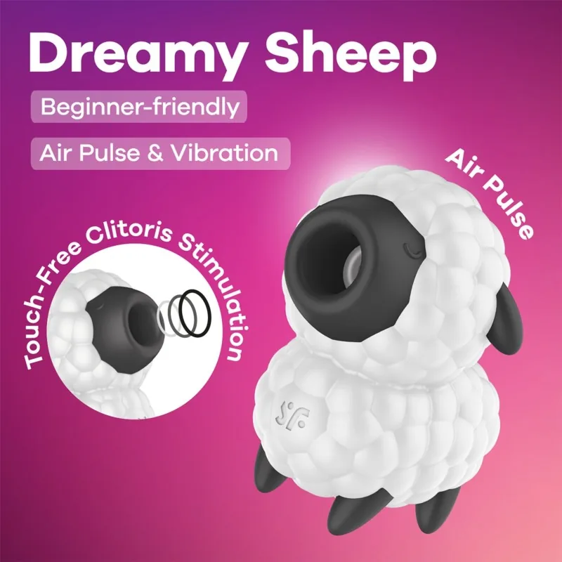 Satisfyer Dreamy Sheep – stimulátor klitorisu – Obrázok 5