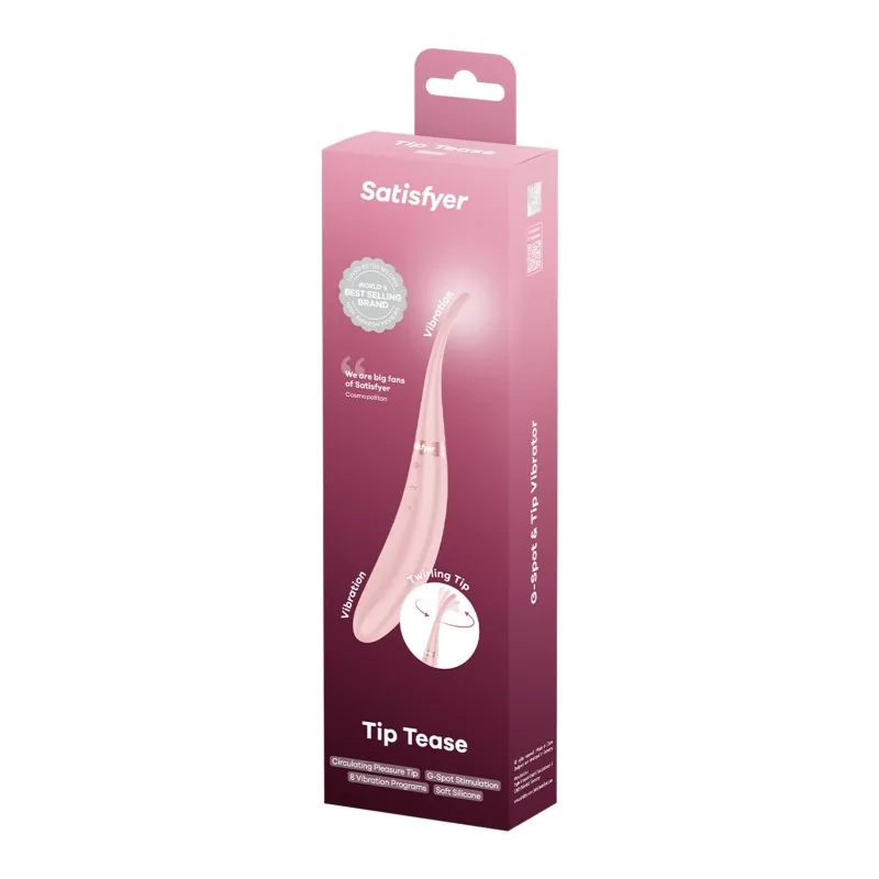 Satisfyer Tip Tease – obojstranný vibrátor – Obrázok 8