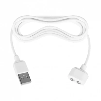 Satisfyer – magnetický USB nabíjací kábel (biely)