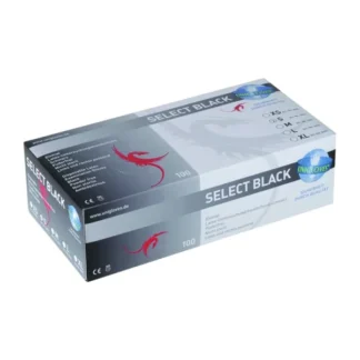 Unigloves Select Black 300 – latexové rukavice, veľkosť S