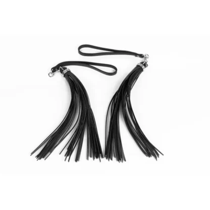Whips Primal Bond Double Trouble – dvojitý flogger, čierny