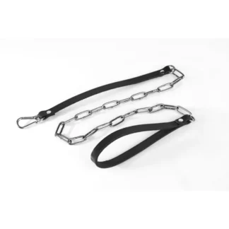 Whips Primal Bond kožené vodítko – čierne