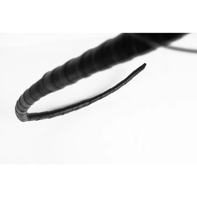 Whips Primal Bond Pig Tail – bič, čierny – Obrázok 3