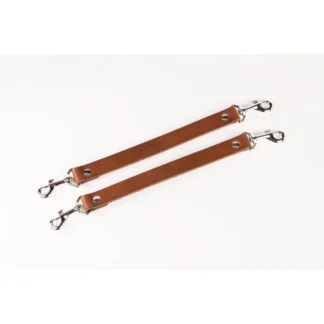 Whips Primal Bond krátke kožené spojky – hnedé