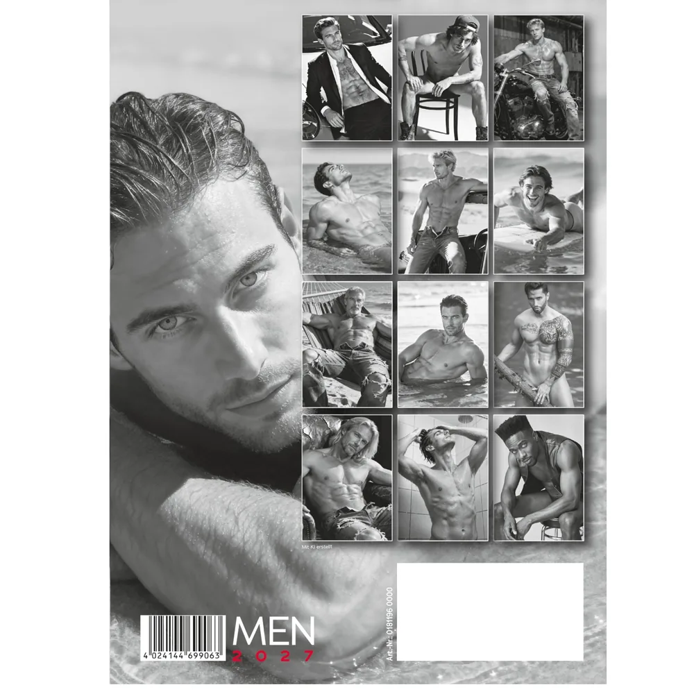 Men 2027 - erotický nástenný kalendár (10 ks)