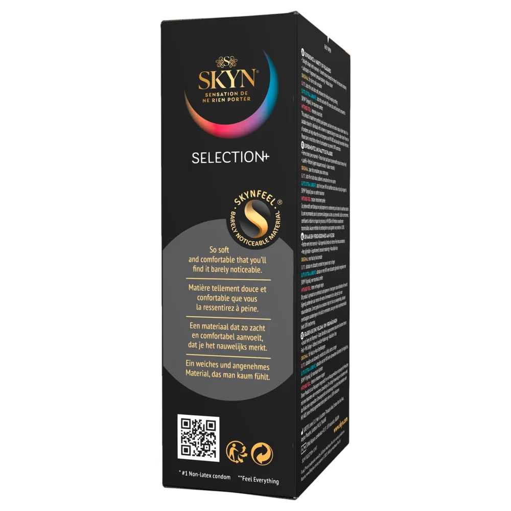 SKYN Selection+ - výber latexových bezlatexových kondómov (10 ks) – Obrázok 3