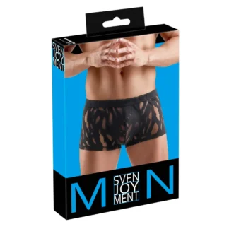 Svenjoyment - pánske boxerky s efektom vyhorenia (čierne)