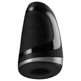 Satisfyer Men Heat Vibration - vyhrievací žaluďový vibrátor (čierny)