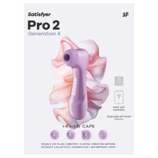 Satisfyer Pro 2 Generation 4 - stimulátor klitorisu s tlakovými vlnami (fialový)