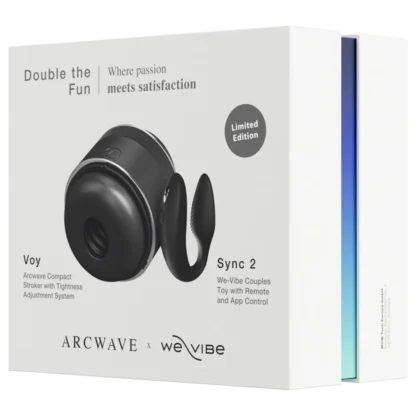 Sada Arcwave Voy a We-Vibe Sync 2 - Double the Fun (čierna)