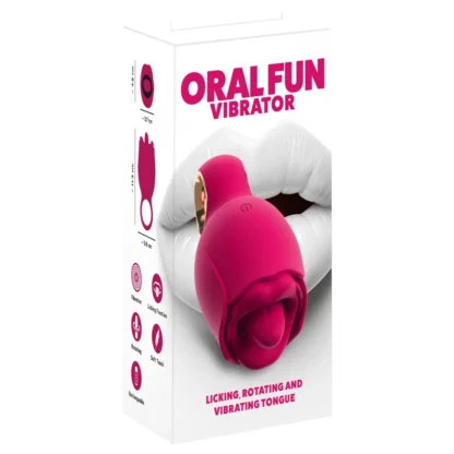You2Toys Oral Fun - jazýčkový stimulátor klitorisu (ružový)