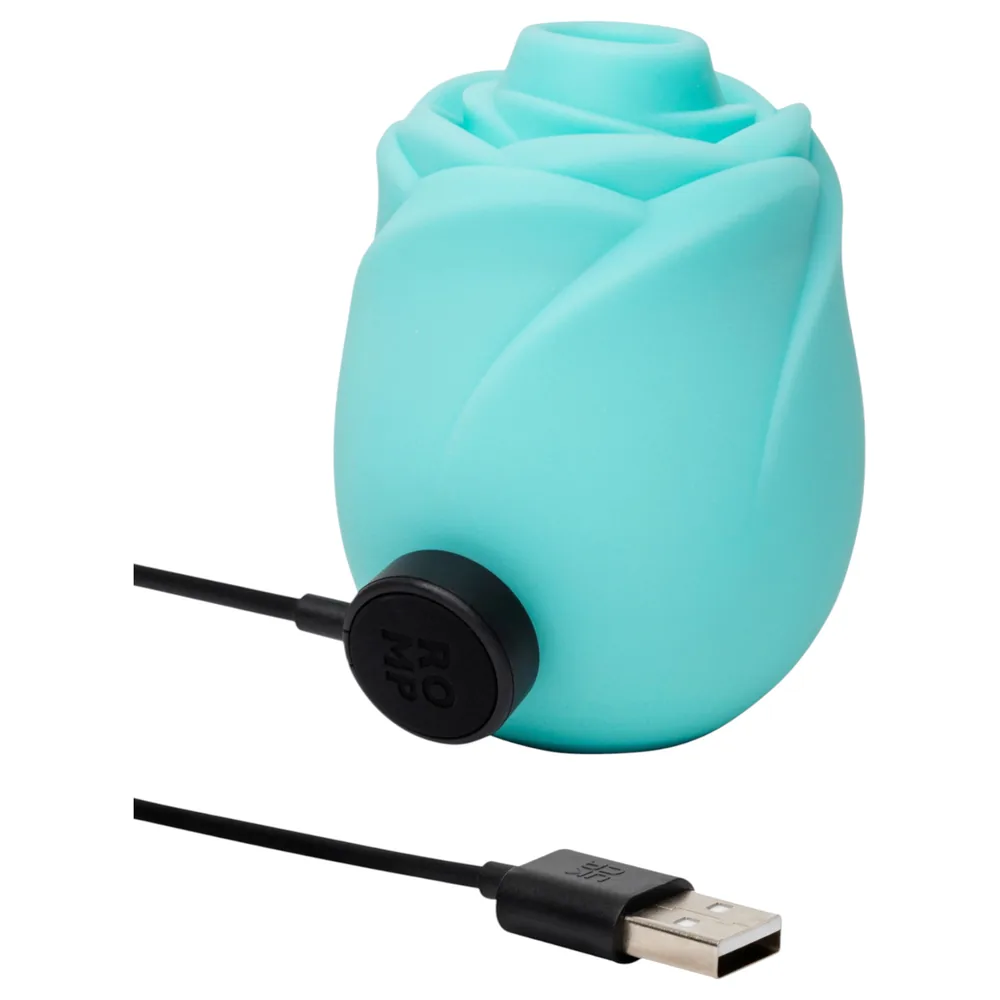 ROMP Rose Glow - vzduchový stimulátor klitorisu (modrý) – Obrázok 6
