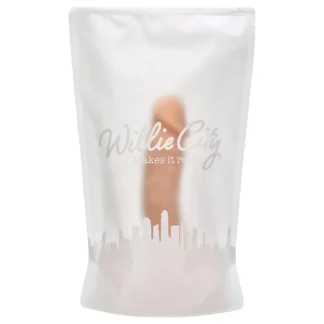 Willie City Luxe - realistický silikónový dildo (telovej farby) - 23 cm