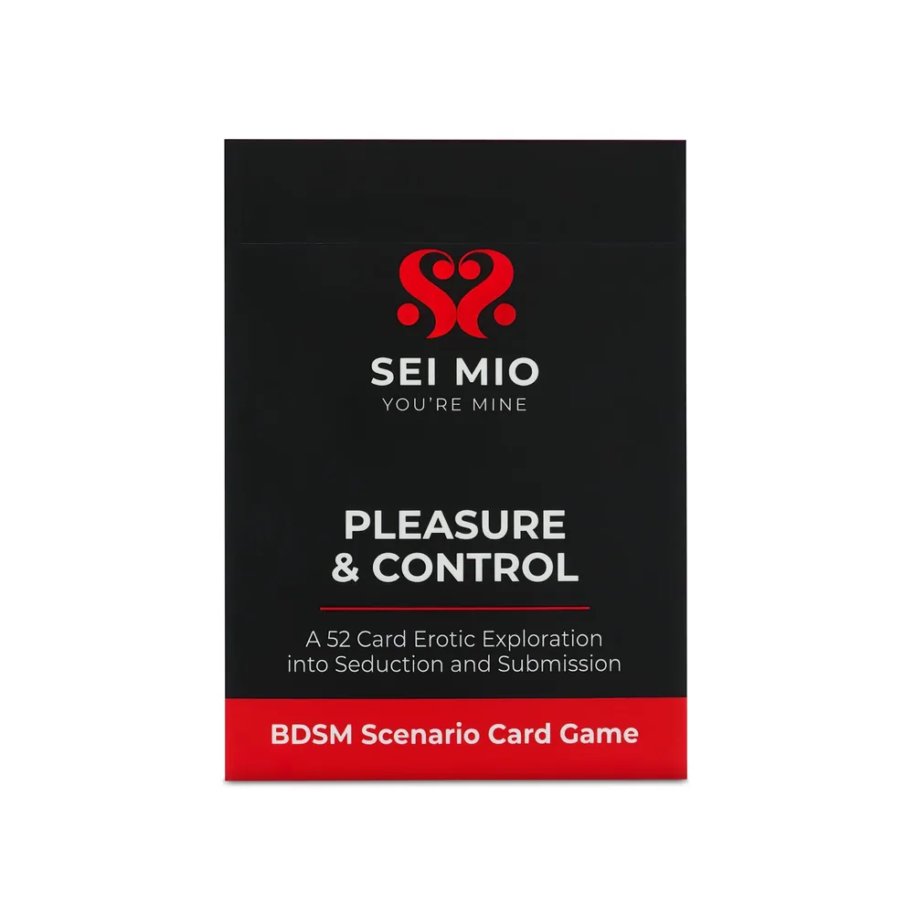 Sei Mio Pleasure & Control - BDSM kartová hra (52 kariet)