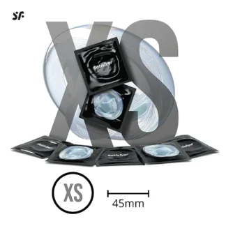 Satisfyer - kondóm - 45 mm (100 ks)