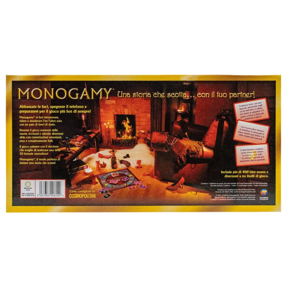 Monogamia - erotická spoločenská hra pre páry (talianska) – Obrázok 2