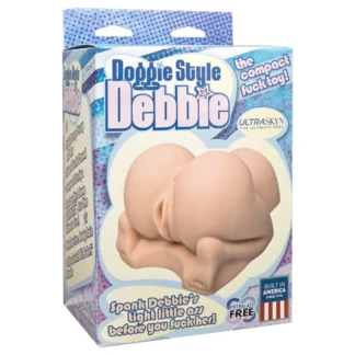 Doc Johnson Doggie Style Debbie - realistický masturbátor (telová farba)