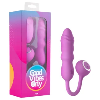 Good Vibes Only - vibračné vajíčko s diaľkovým ovládaním (ružové)