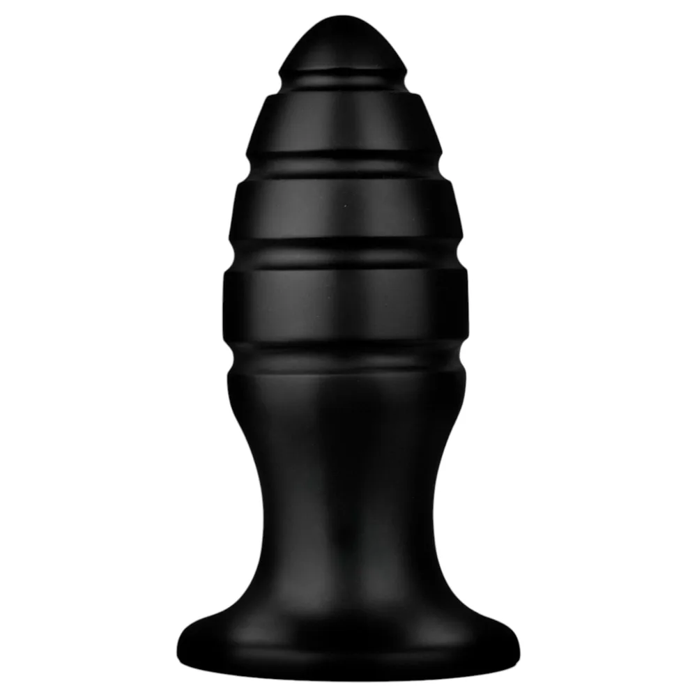 BUTTR Aftershock - obrovský análny plug (čierny) - 23 cm – Obrázok 3