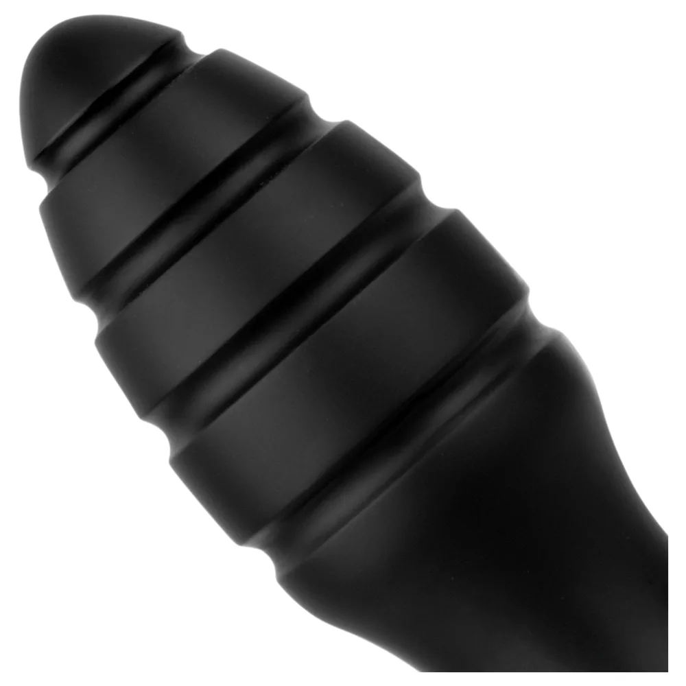 BUTTR Aftershock - obrovský análny plug (čierny) - 23 cm – Obrázok 6