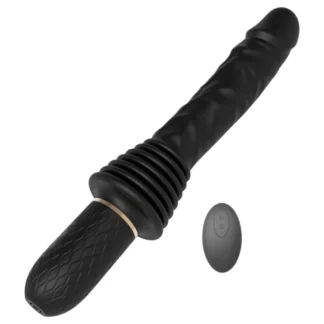 SXTop Tristan - diaľkovo ovládaný vibračný stimulátor (čierny)