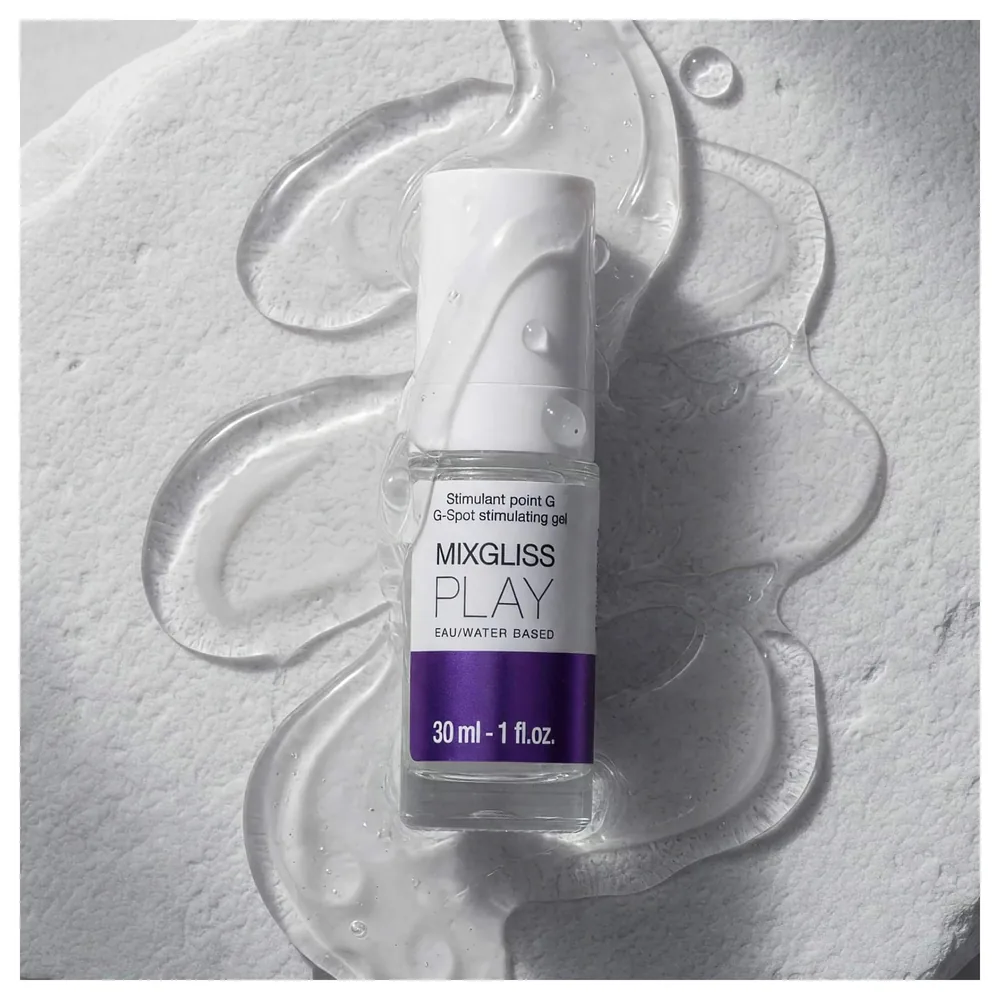 Mixgliss Play - stimulačný lubrikačný gél na bod G pre ženy, bez vône (30 ml) – Obrázok 2