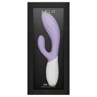 LELO INA Twist - vaginálny G-bod vibrátor s klitorálnym výstupkom (fialový)