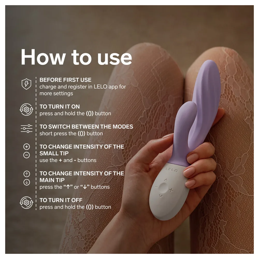 LELO INA Twist - vaginálny G-bod vibrátor s klitorálnym výstupkom (fialový) – Obrázok 7