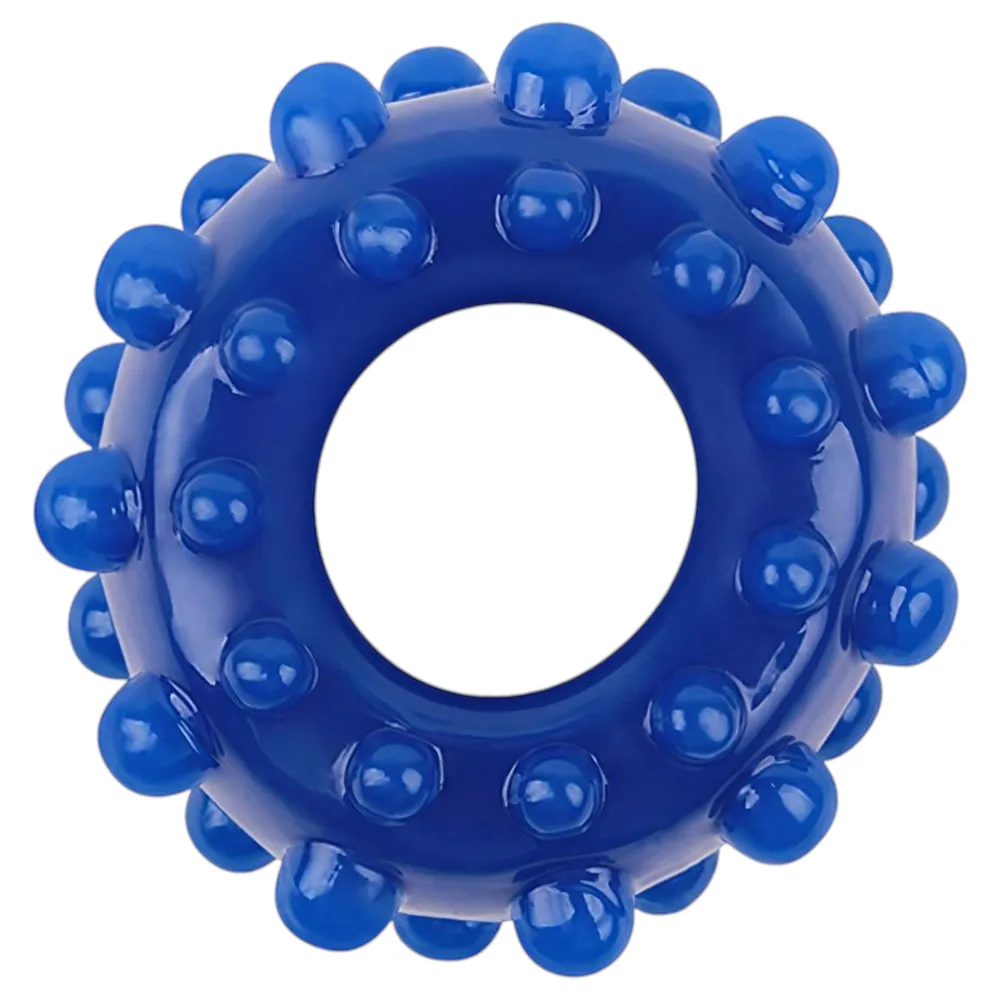 GK Power Gear Up - sada krúžkov na penis s ozubeným kolieskom (modrá)
